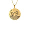 Collier Loup Nuit Etoile (Doré)